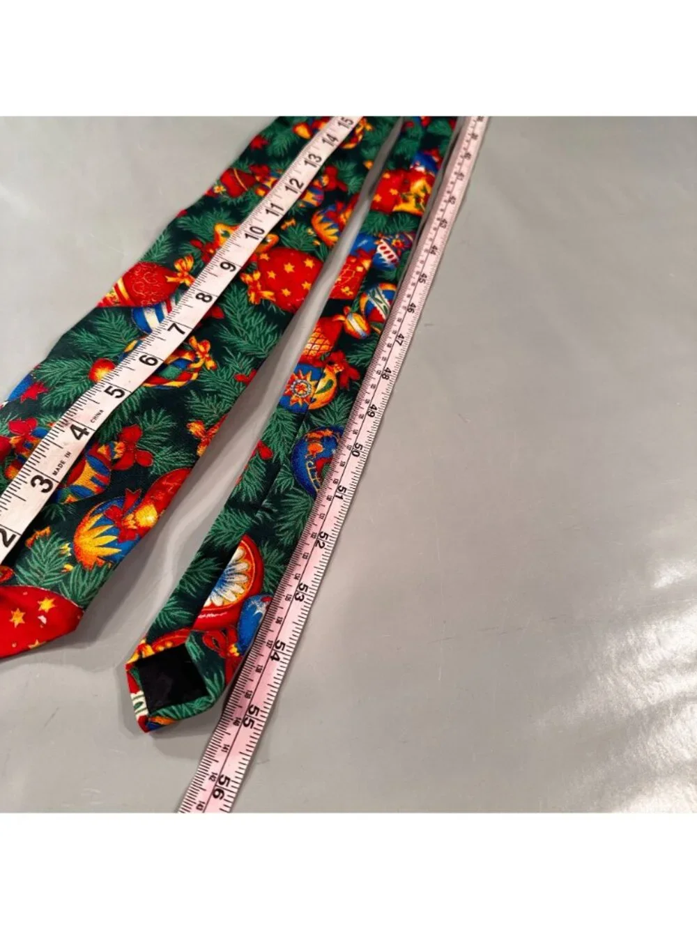 Cape Cod Neckwear Christmas Tie Mens Necktie Cotton Vintage Accessories